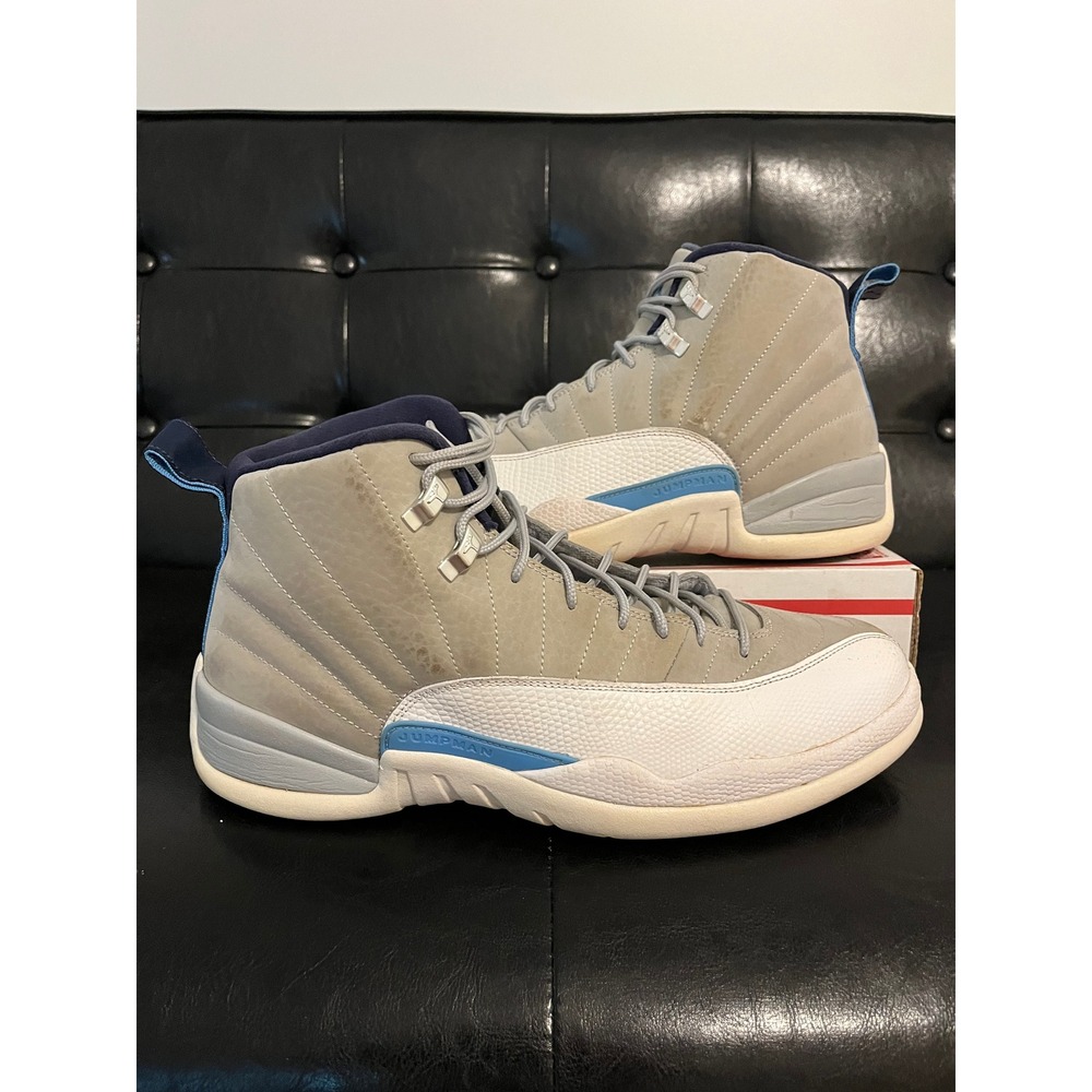 Jordan 12 Retro Wolf Grey University Blue
